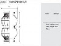 JW2-5210工業(yè)設(shè)備橡膠空氣彈簧/氣囊/空氣墊/緩沖減振墊/Air spring