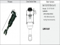 減震氣囊 / 空氣彈簧 / Air spring / JW1C2301 2C-107/120-305 LINCOLN
