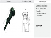 減震氣囊 / 空氣彈簧 / Air spring / JW1C2304 2C-97/124-200 LINCOLN