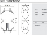 JW2-5273空氣彈簧/氣囊減振/Air spring shock absorbers