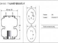 JW2-5280空氣彈簧/氣囊減振/Air spring shock absorbers