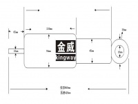 JW-WSLQKQ減震器/減振/避震器/液壓減震器/筒式減震器/阻尼器/shock absorbers