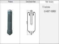 減震氣囊 / 空氣彈簧 / Air spring / JW1C3208 18-40977-000REV Truck Air Suspension Air Spring Air Bag Shock Absorber