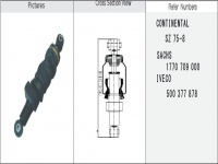 減震氣囊 / 空氣彈簧 / Air spring / Truck Air Suspension Air Spring Air Bag Shock Absorber JW1C3378 SZ75-8 1770709000 500377878