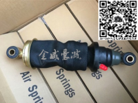 柳汽乘龍H7重卡駕駛室前氣囊減震器 空氣彈簧減振器H73-5001450A H73-5001450B H73-5001450E H73-5001550S3 H73-5001550A H73-5001450S7 H73-5001450L5 H73-5001450C H73-5001450CL Truck Cab Air Suspension Air Spring Air Bag Shock Absorber