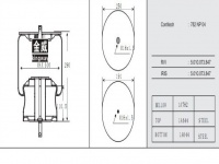 JW6010橡膠空氣彈簧/氣囊/Air spring shock absorbers/782NP04/5.010.073.847