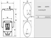 JW6104橡膠空氣彈簧/氣囊/Air spring shock absorbers/4390NP04/A9423200321