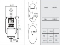 JW6030橡膠空氣彈簧/氣囊/Air spring / 21961456 6135 230256-003 7200057 20374510 20531985 20456152 20374510 3171693 1076416 6608NP01/20582215