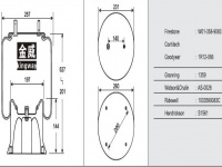 JW9083橡膠空氣彈簧/氣囊/Air spring shock absorbers/W01-358-9083/1R12-066/1359/AS-0028/1003589083C/S1561