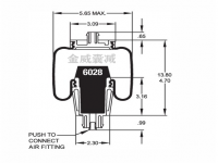 truck airspring American 美國(guó)卡車空氣彈簧氣囊 W02-358-7093 W023587093 W02-703-7093 W027037093