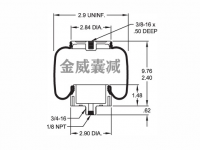Air spring for Kenworth #空氣彈簧# #空氣彈簧氣囊# #空氣彈簧減震器# W02-358-7064 W023587064 SC29-Y064 1102-0074 W02-358-7064 W023587064 W02-600-7064 W026007064