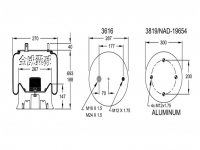 空氣彈簧Air spring W01-M58-9910 1T19G12 39910C 130102 133722 75017408 87081T19E2 M0057000G 2.229.0003.00 2.229.2603.00 2.229.2403.00 2229210300 2.229.2203.00 2229260300 2.229.2103.00 2229000300 9517000060