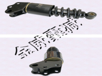 Truck cab shock absorber 陜汽X3000重卡車駕駛室后彈簧減振器 陜汽后減震器 DZ15221440540 后懸減振器（H）